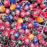 1 lb. Tootsie Roll Chocolate Candy Filled Lollipops Bulk Value Pack   | Cherry, Chocolate, Grape Orange, Raspberry View 5