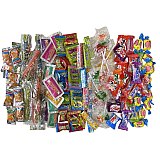 100 Piece Sweet & Sour Candy Variety With Dubble Bubble, Smarties, Pez, Zotz, Sour Punch and More View 1