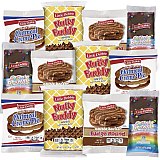 12 Pack Little Debbie Variety, Cosmic Brownie, Oatmeal Doubler Decker, Fudge Doubler Decker and Nutty Buddy, Single Serve Packs View 1