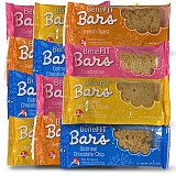 4 Flavor Benefit Bar Variety Featuring Banana Chocolate Chunk, Oatmeal Chocolate Chip, French Toast and Celebration Bar View 7