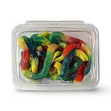 Albanese Giant Gummi Rattlesnake – 27 Inch Gummy Snake | 5 per Tub (~1 lb) | Cherry, Blue Raspberry & Sour Lemon View 4