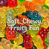 Albanese Gummi Bears, Choose Your Flavor, 1 lb Container, Blue Raspberry, Mango, Pineapple, White Strawberry & More View 2