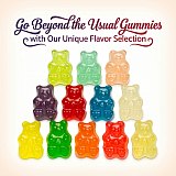 Albanese Gummi Bears, Choose Your Flavor, 1 lb Container, Blue Raspberry, Mango, Pineapple, White Strawberry & More View 3