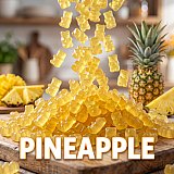 Albanese Gummi Bears, Choose Your Flavor, 1 lb Container, Blue Raspberry, Mango, Pineapple, White Strawberry & More View 6
