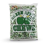 Albert's Fruit Chews – Classic Chewy Candy 240 Ct Bag | Individually Wrapped, Green Apple