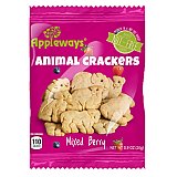 Appleways Mixed Berry Animal Crackers, Smart Snack and School Approved, 24 Bags View 4