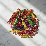 Assorted Colombina Fruit Chews Including Grape, Banana, Orange, Strawberry and Green Apple, 2 lbs. View 4