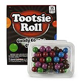Assorted Tootsie Candy Coated Tootsie Rolls, Mega Size, 1 Lb Tubs