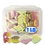 Authentic Swedish BUBS Candy – 1 lb Tub | 4-Flavor Variety Mix: Banana Toffee, Strawberry Vanilla, Tutti Frutti & Lemon Raspberry View 2