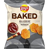 Baked Lay's Barbecue Potato Chips, .875 Oz, 6 Bags