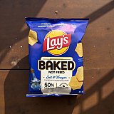 Baked Lay's Salt & Vinegar Baked Potato Chips .88 Oz, 15 Pack View 2