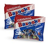 Bazooka Bubble Gum Pops, 15 Oz Bag, 2 Packs View 1