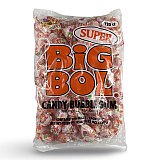 Big Bol Chewy Classic Candy Bubble Gum, Over 3 lbs, 120 Count Bag