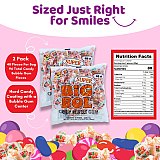 Big Bol Chewy Classic Bubble Gum 96 Pieces, 2 Pack of 48 Count Bags Nostalgic Candy View 3