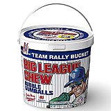 Big League Chew - Original Bubble Gum Flavor + 80pcs Individually Wrapped Gumballs + For Games, Concessions, Picnics & such View 1