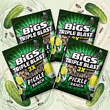 BIGS Triple Blast 3X Seasoned Sunflower Seeds 4 Pack | Pickle Ranch & Spicy Sweet Chili | 5 oz Bags View 3