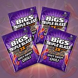 BIGS Triple Blast 3X Seasoned Sunflower Seeds 4 Pack | Pickle Ranch & Spicy Sweet Chili | 5 oz Bags View 4
