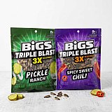 BIGS Triple Blast 3X Seasoned Sunflower Seeds 4 Pack | Pickle Ranch & Spicy Sweet Chili | 5 oz Bags View 6