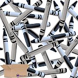 Black Crayon Bulk Value Pack 100 Count View 4