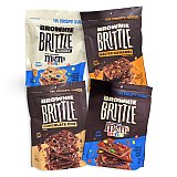 Brownie Brittle Variety Pack. 4 Flavors: Chocolate Chip, Blondie M&M, Salted Caramel and M&M View 1