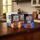 Brownie Brittle Variety Pack. 4 Flavors: Chocolate Chip, Blondie M&M, Salted Caramel and M&M View 4