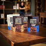 Brownie Brittle Variety Pack. 4 Flavors: Chocolate Chip, Blondie M&M, Salted Caramel and M&M View 6