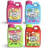 Bubble Jug Bubble Gum Variety Pack – Blue Raspberry, Watermelon, Strawberry & Tropical Fruit | 4 Mini Gum Jugs View 1