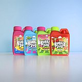 Bubble Jug Bubble Gum Variety Pack – Blue Raspberry, Watermelon, Strawberry & Tropical Fruit | 4 Mini Gum Jugs View 3