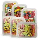 Bubs Swedish Candy & Viral American Gummy Mix Combo, 6 lb. (3 Tubs Each)
