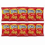 Bugles Original Corn Snacks 10 Pack, 0.88 oz Individual Bags Crispy Crunchy Snack Packs View 1