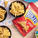 Bugles Original Corn Snacks 10 Pack, 0.88 oz Individual Bags Crispy Crunchy Snack Packs View 3