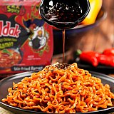 Buldak Spicy Chicken Ramen Korean Instant Noodles, 5 Pack | Choose Flavor Imported Korean Snacks View 4