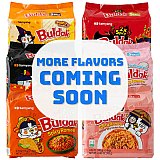 Buldak Spicy Chicken Ramen Korean Instant Noodles, 5 Pack | Newflavor04