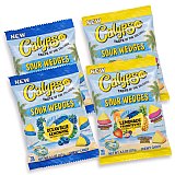 Calypso Sour Wedges Chewy Candy, Variety Pack, Ocean Blue Lemonade & Lemoande Favorites Mix
