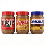 Candy & Cookie Peanut Butter Spread 15 oz Jar, Choose Flavor M&Ms, Twix or Snickers View 6