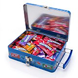 Candy Metal Lunch Boxes | Collectible Candy Tin Filled With Your Favorite Candy | Airheads, Warheads, Toxic Waste & More View 3