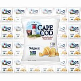 Cape Cod Original Kettle Cooked Potato Chips Gluten Free 1 oz Bags, 24 Pack View 1