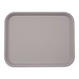 Carlisle School Cafeteria Tray 18 x 14 Inch Non-Compartment Durable Tray | Gray