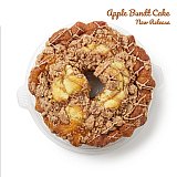 Carlotta's Bakery Apple Bundt Cake, 24 oz, Cinnamon Apple Cake with Brown Sugar Crumb Topping & Caramel Icing, New Release View 1