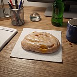 Carlotta's Bakery Glazed Honey Buns 24 Count, Individually Wrapped Sweet Cinnamon Swirl Pastries View 6