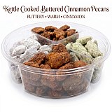 Gourmet Pecan Halves | Buttered Cinnamon, Angel Honey Glaze & Key Lime | 1 lb, view 6