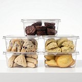 Carlotta's Bakery Perfect Bite Bakery Treats Variety Pack, 5 Assorted Containers | Brownies, Madeleines, 3 Scones: Orange Cranberry, Lemon & Blueberry View 7
