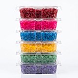 Carlotta's Bakery Rock Candy Crystals, 1 lb Tub, Choose Lemon, Lime, Cherry, Strawberry, Blue Raspberry, Grape or 6 Flavor Variety Pack View 5