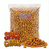 Carlotta's Bakery Spicy Cajun Crunchy Corn Snacks, Mild Heat, 5 LB Bulk Bag | Non GMO Corn, Kosher Roasted Corn Snack