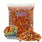 Carlotta's Bakery Tri Color Crunchy Corn Snacks, 5 LB Bulk Bag | Blend of Chili Lemon, Sea Salt & Garlic Herb | Non GMO Corn, Kosher
