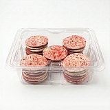 Carlotta's Christmas Themed Italian Cookies, 1 Lb Tub, (Red Velvet) View 3