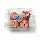 Carlotta's Christmas Themed Italian Cookies, 1 Lb Tub, (Red Velvet) View 6