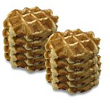 Carlotta's Authentic Belgian Pearl Sugar Waffles, Individually Wrapped | Imported from Belgium, 1.94 Oz, 10 Pack View 6