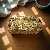 Carlotta's Bakery Authentic Tradition New York Loaf Coffee Pound Cakes (1 lb., Blueberry Lemon Crumb) View 6