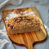 Carlotta's Bakery Authentic Tradition New York Loaf Coffee Pound Cakes (1 Lb., Orange Cranberry) View 4